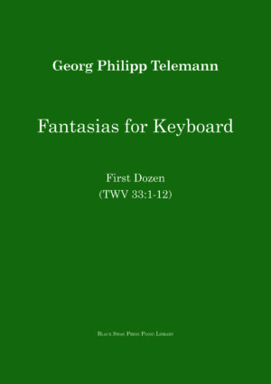 Telemann: Fantasias for keyboard, first dozen